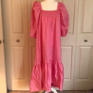 H&M Puffy Sleeve Maxi Dress